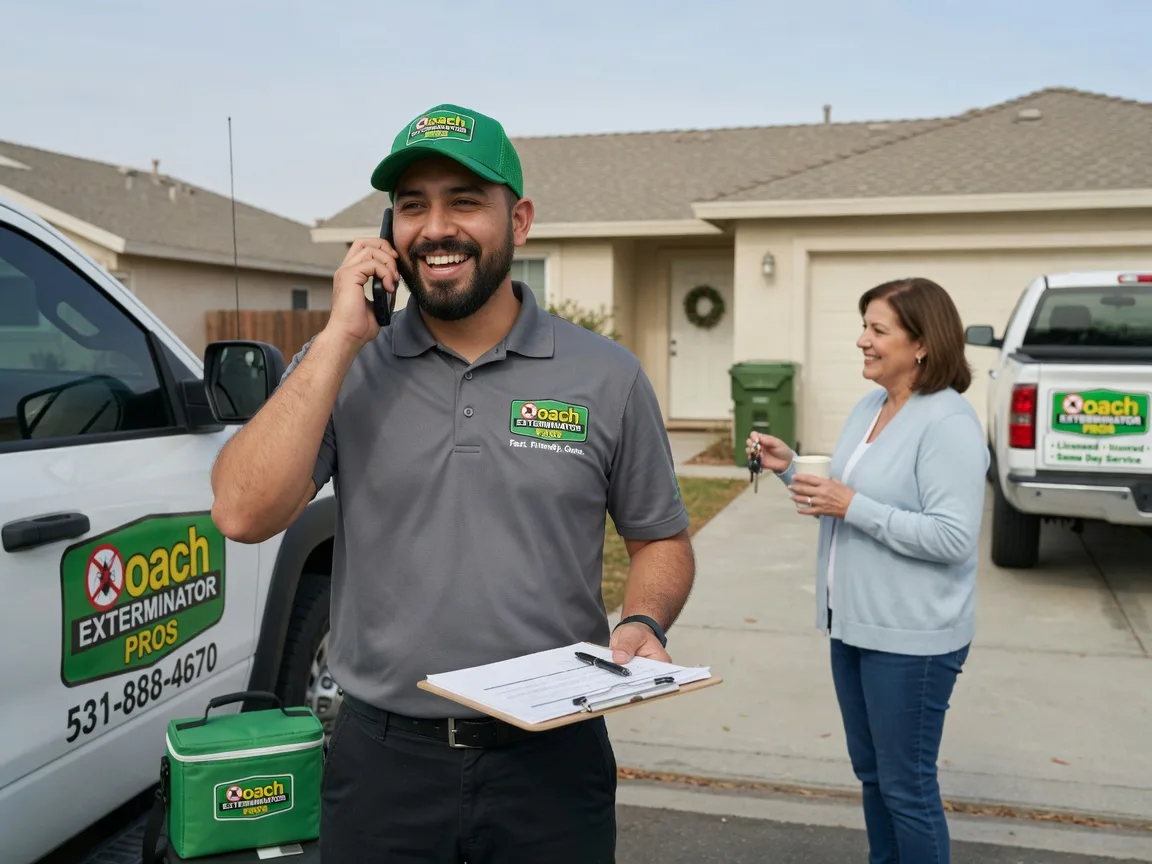 Pest Control Roach Exterminator Iberia, OH FAQs